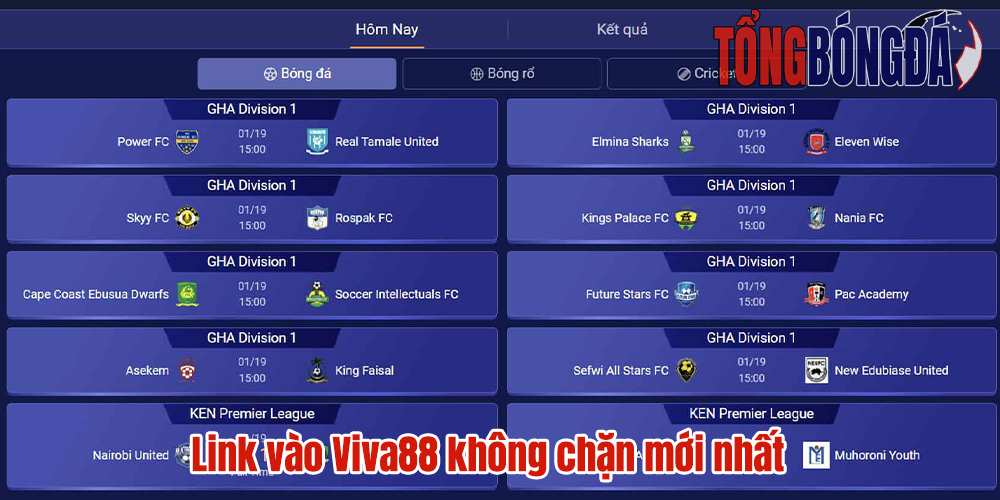 Link vào Viva88 không chặn mới nhất